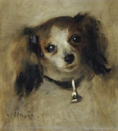 Pierre-Auguste Renoir Head of a Dog